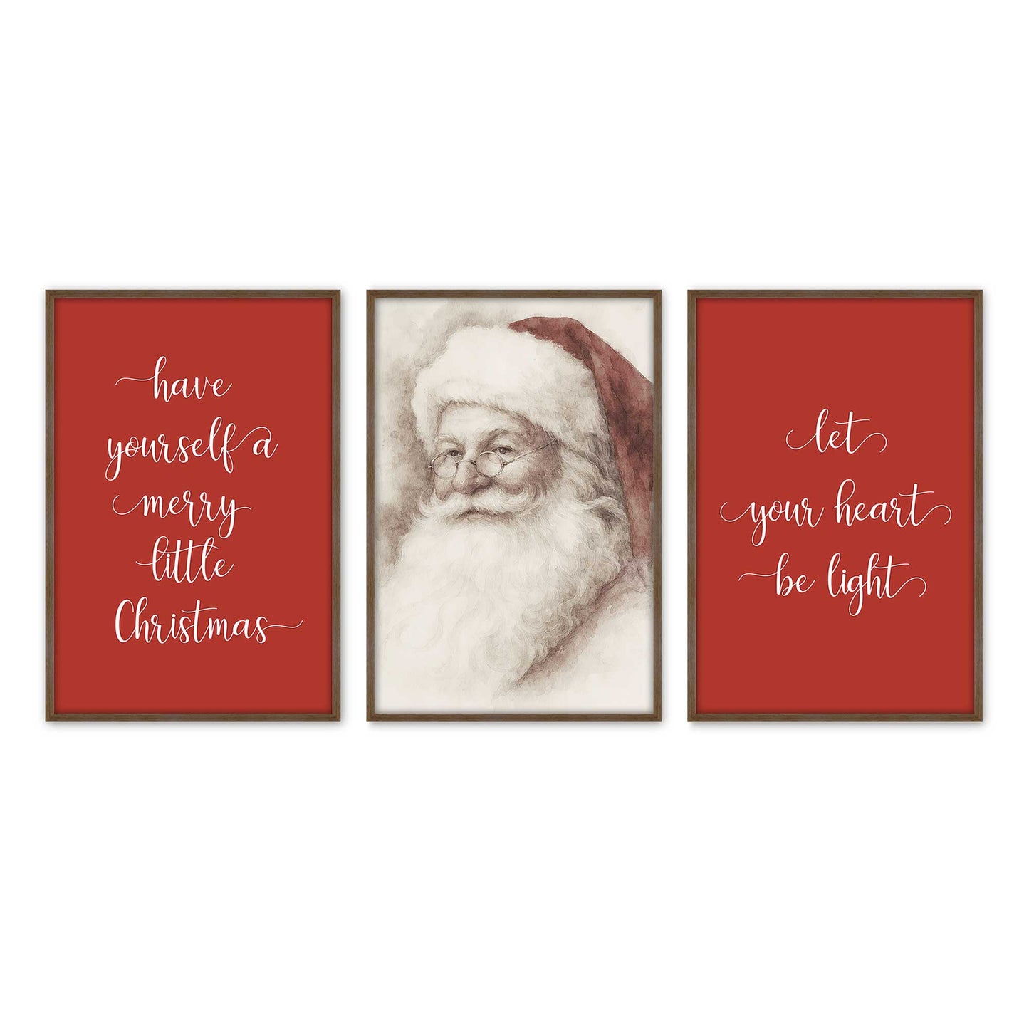 [Color:Walnut], Picture of art in a Walnut frame