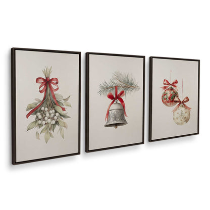 [Color:Espresso], Picture of art in an Espresso frame at an angle