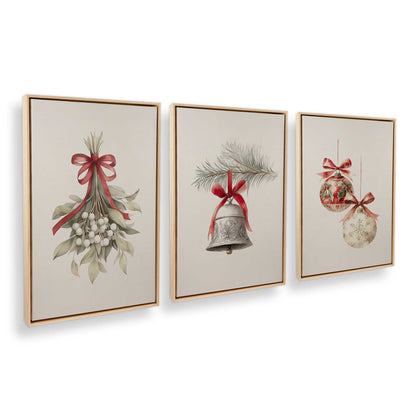 [Color:American Maple], Picture of art in an American Maple frame at an angle