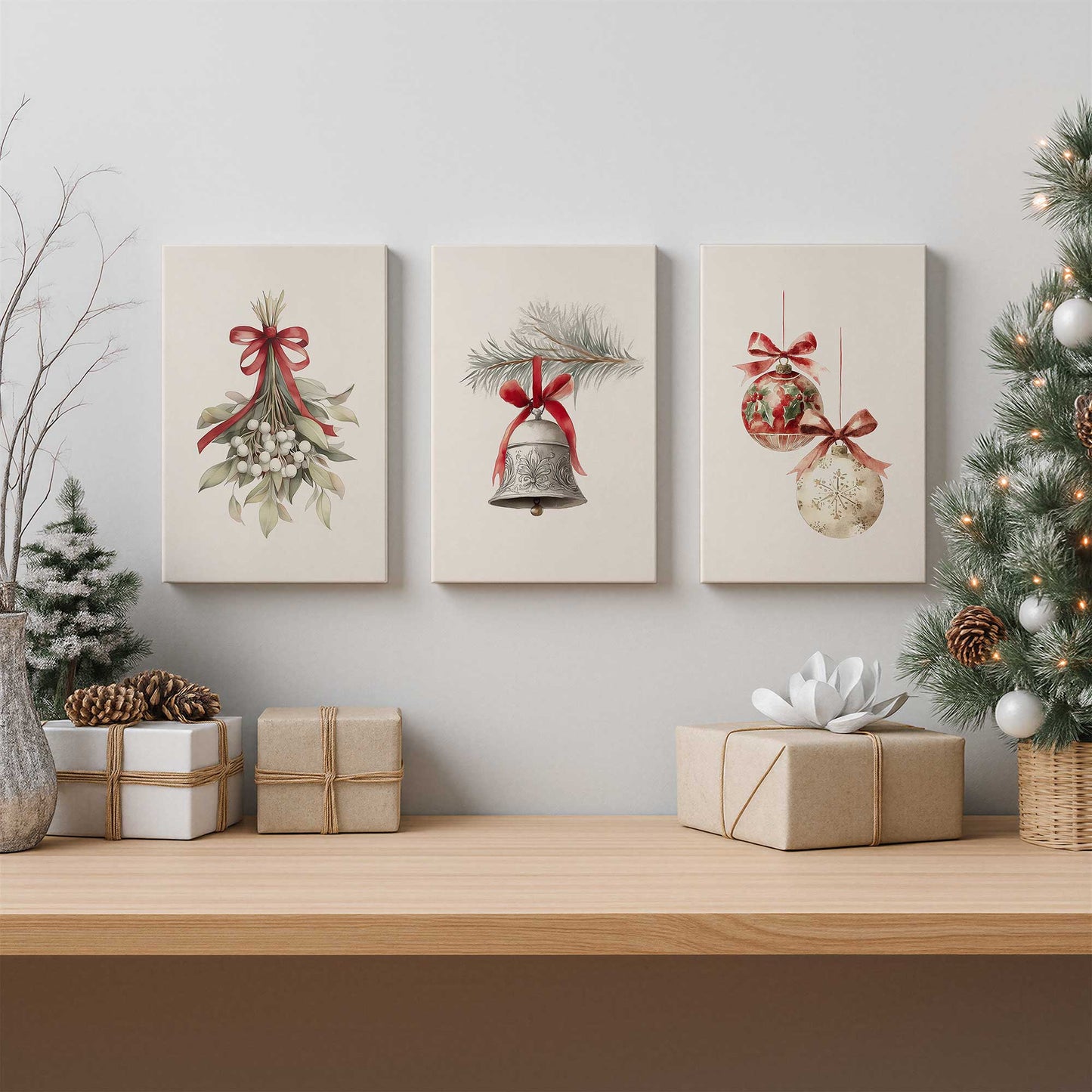 [Color:Walnut], Picture of art in a Walnut frame