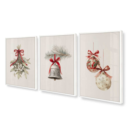 [Color:Opaque White], Picture of art in an Opaque White frame at an angle