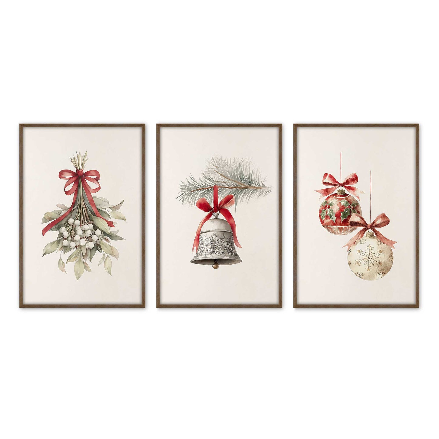 [Color:Walnut], Picture of art in a Walnut frame