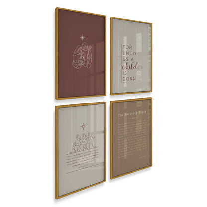 [Color:Polished Gold], Picture of art in a Polished Gold frame of the corner