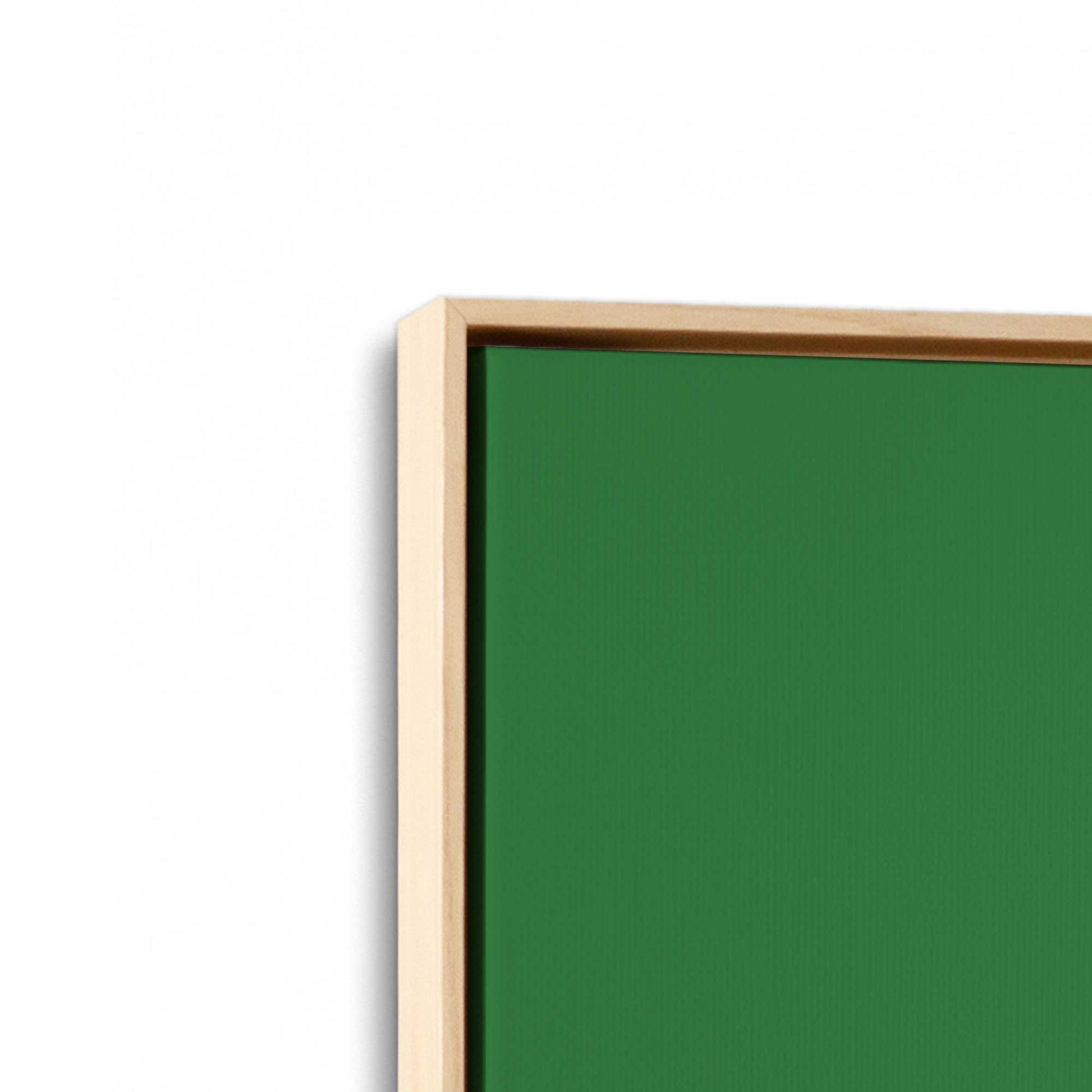 [Color:American Maple], Picture of art in an American Maple frame at an angle