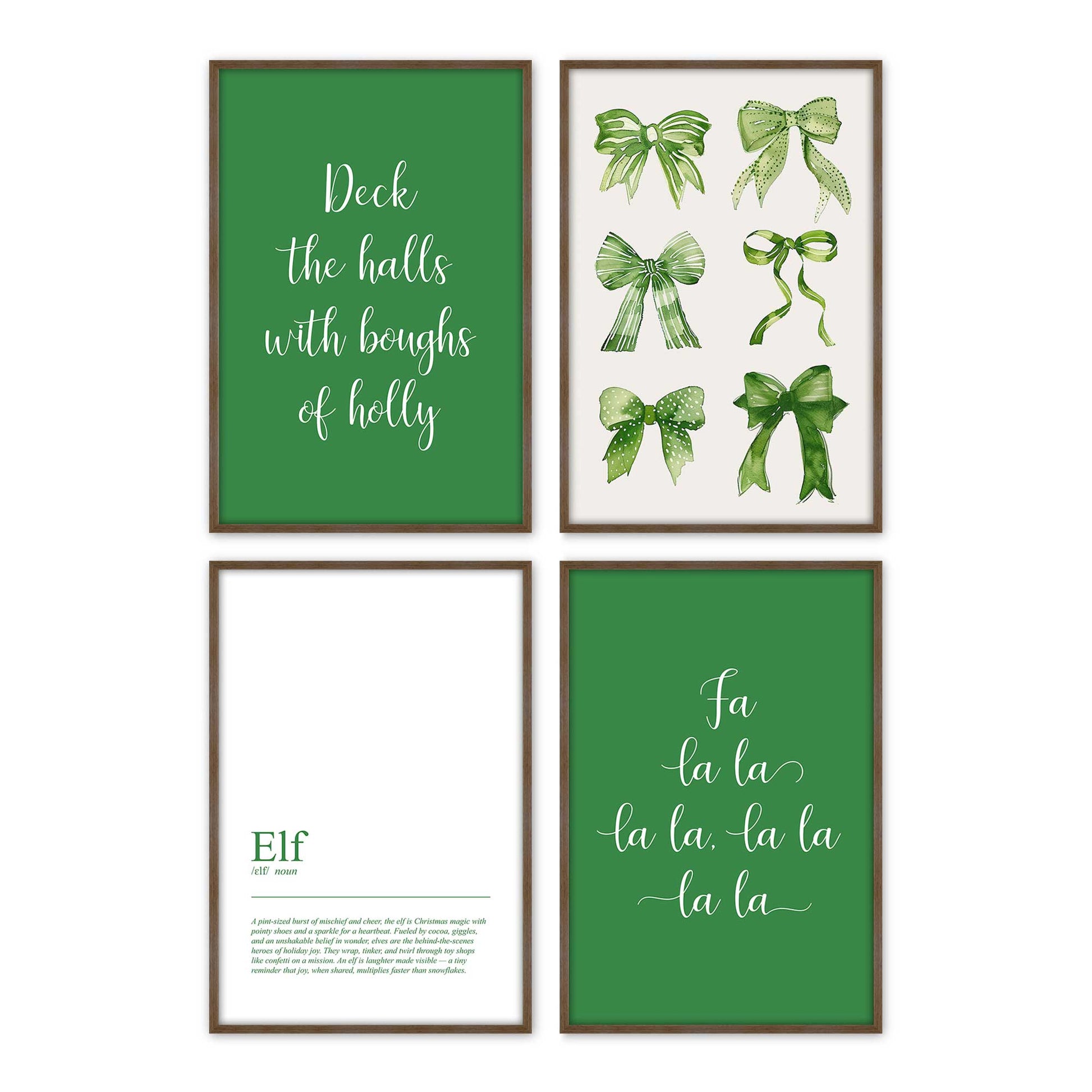 [Color:Walnut], Picture of art in a Walnut frame