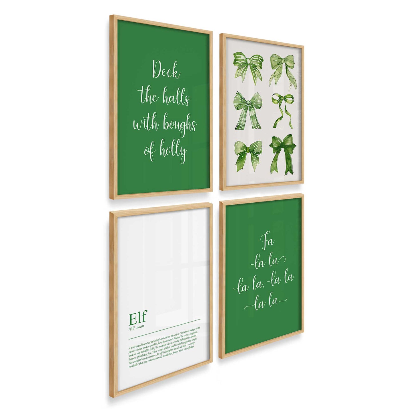 [Color:American Maple], Picture of art in an American Maple frame at an angle