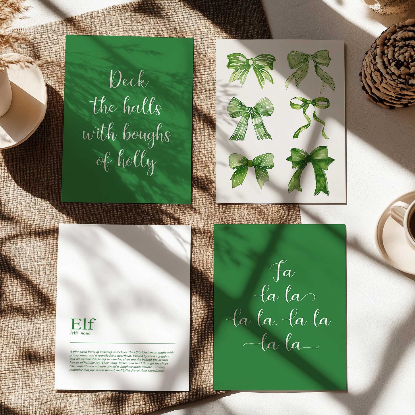 [color:Rolled Print], Picture of art in a room