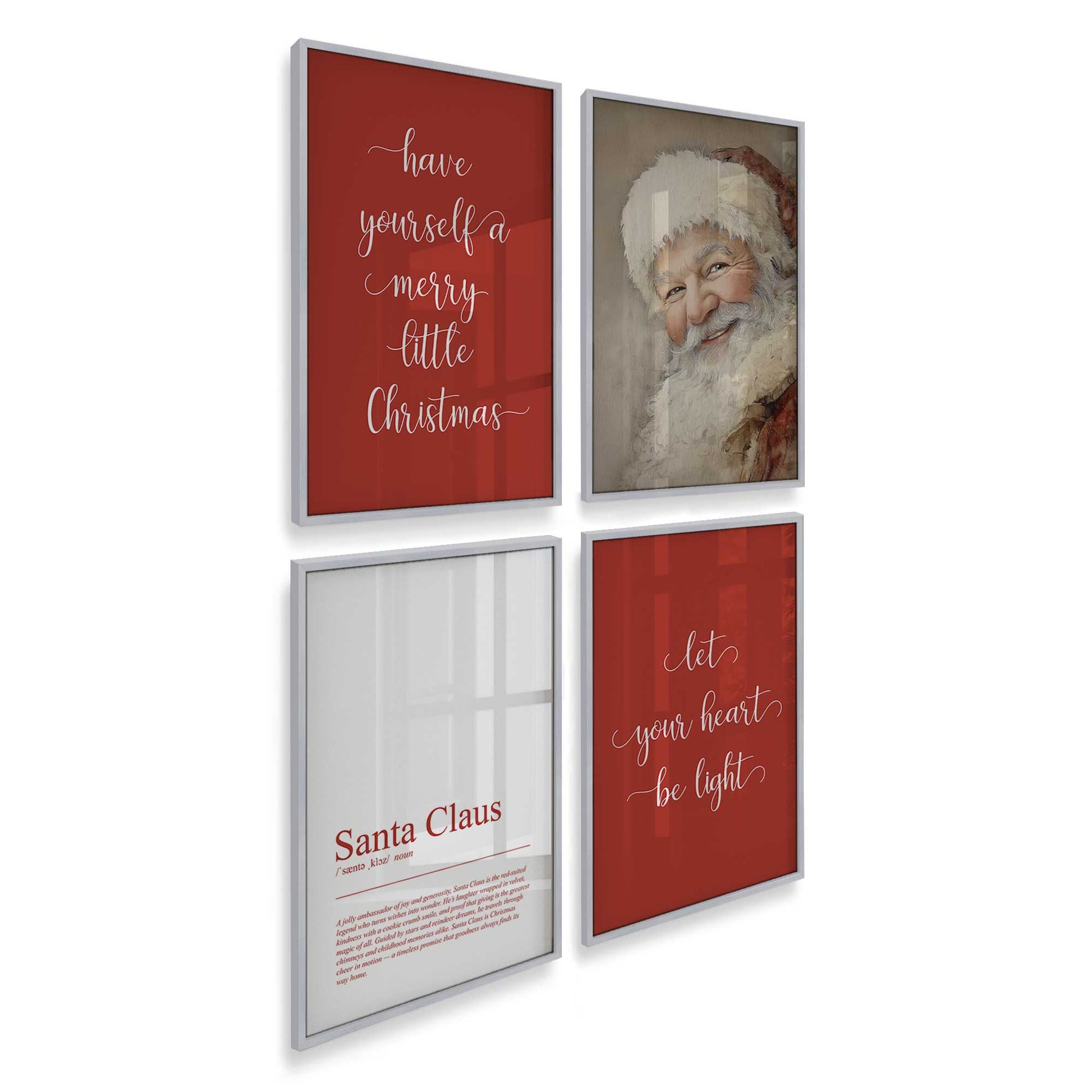 [Color:Polished Chrome], Picture of art in a Polished Chrome frame of the corner