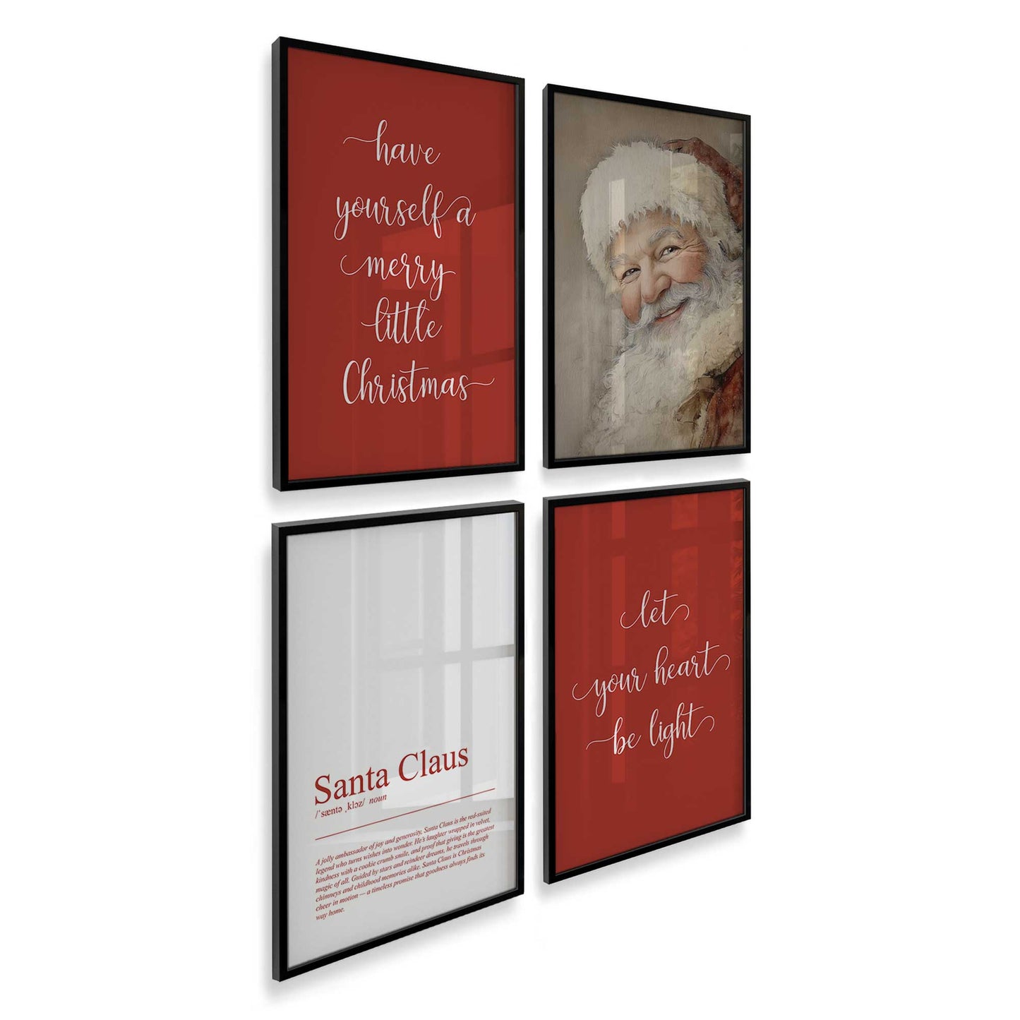 [Color:Satin Black], Picture of art in a Satin Black frame at an angle