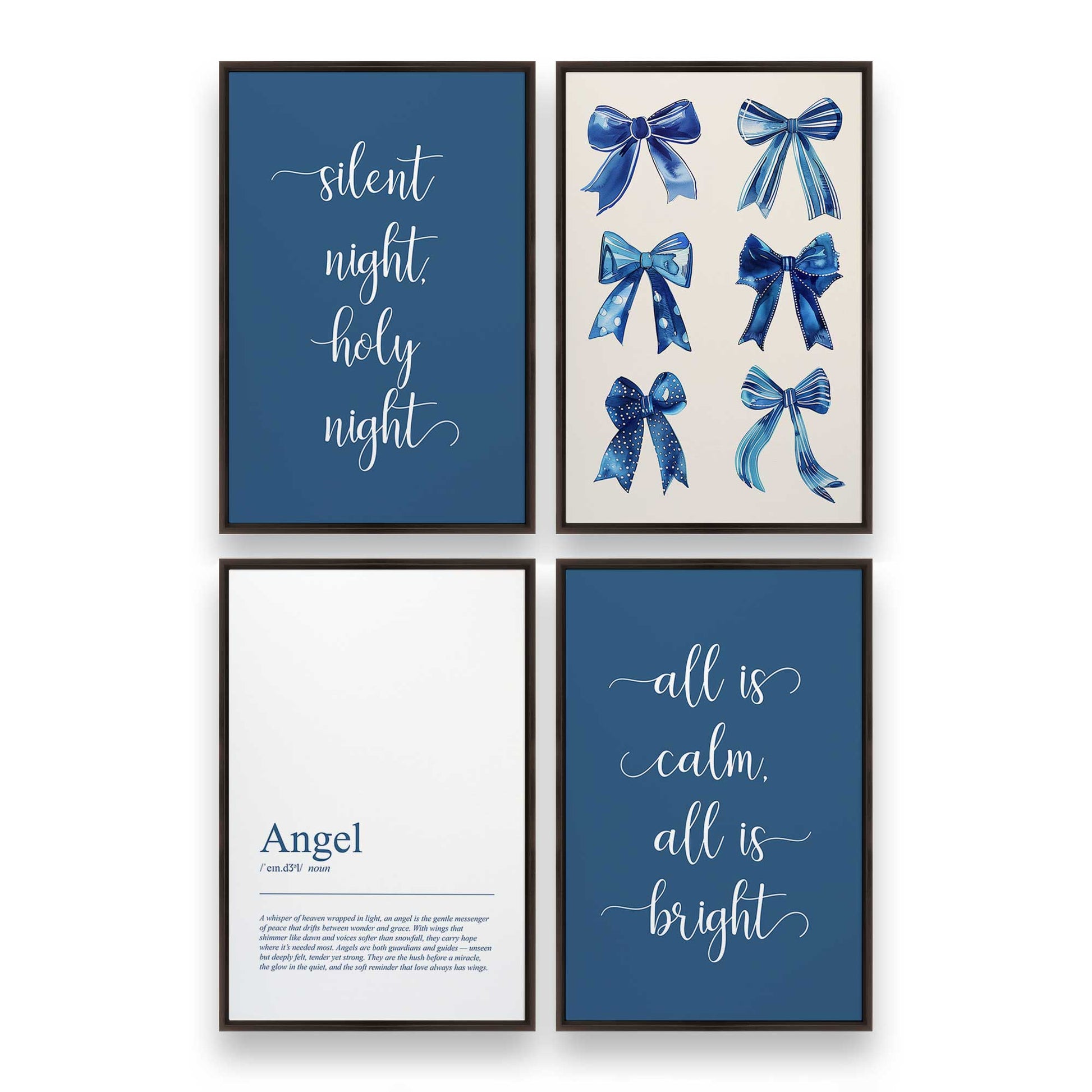 [Color:Espresso], Picture of art in an Espresso frame