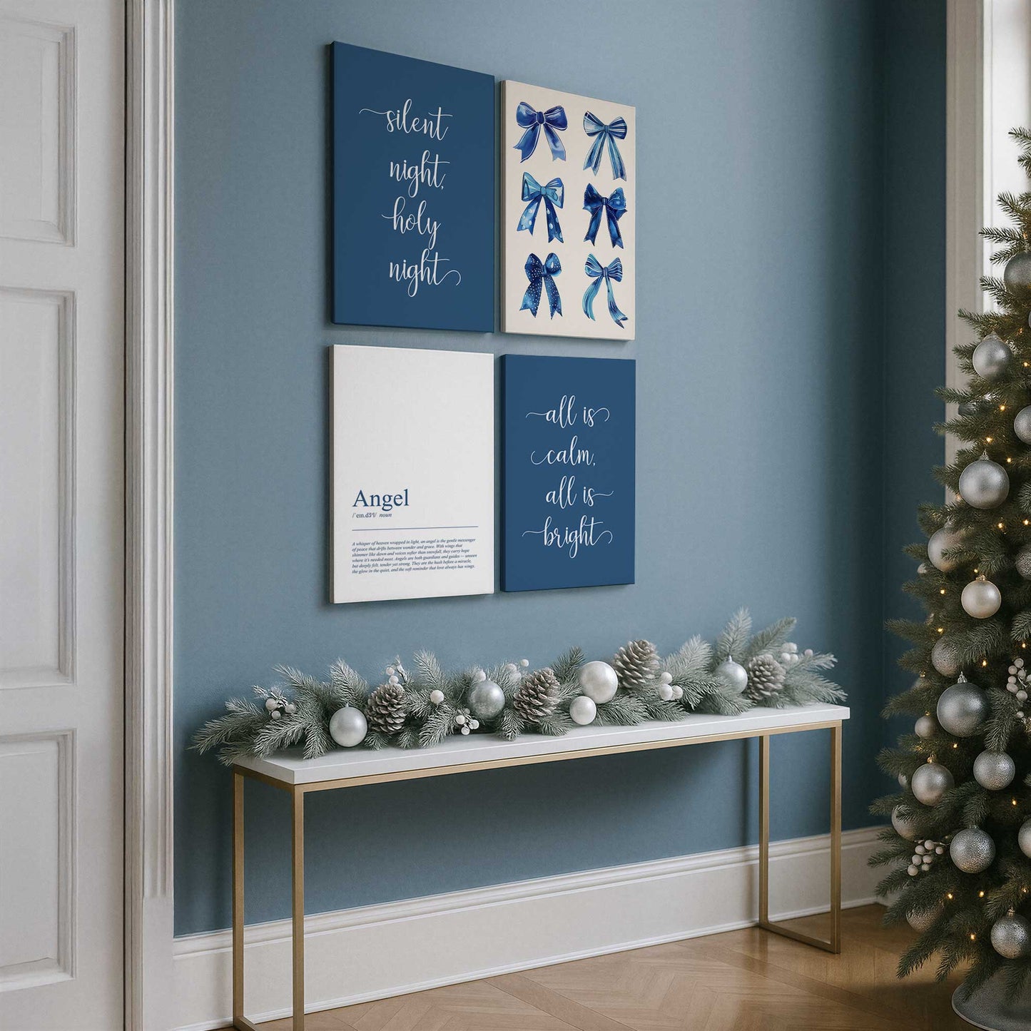 [Color:Opaque White], Picture of art in a White frame