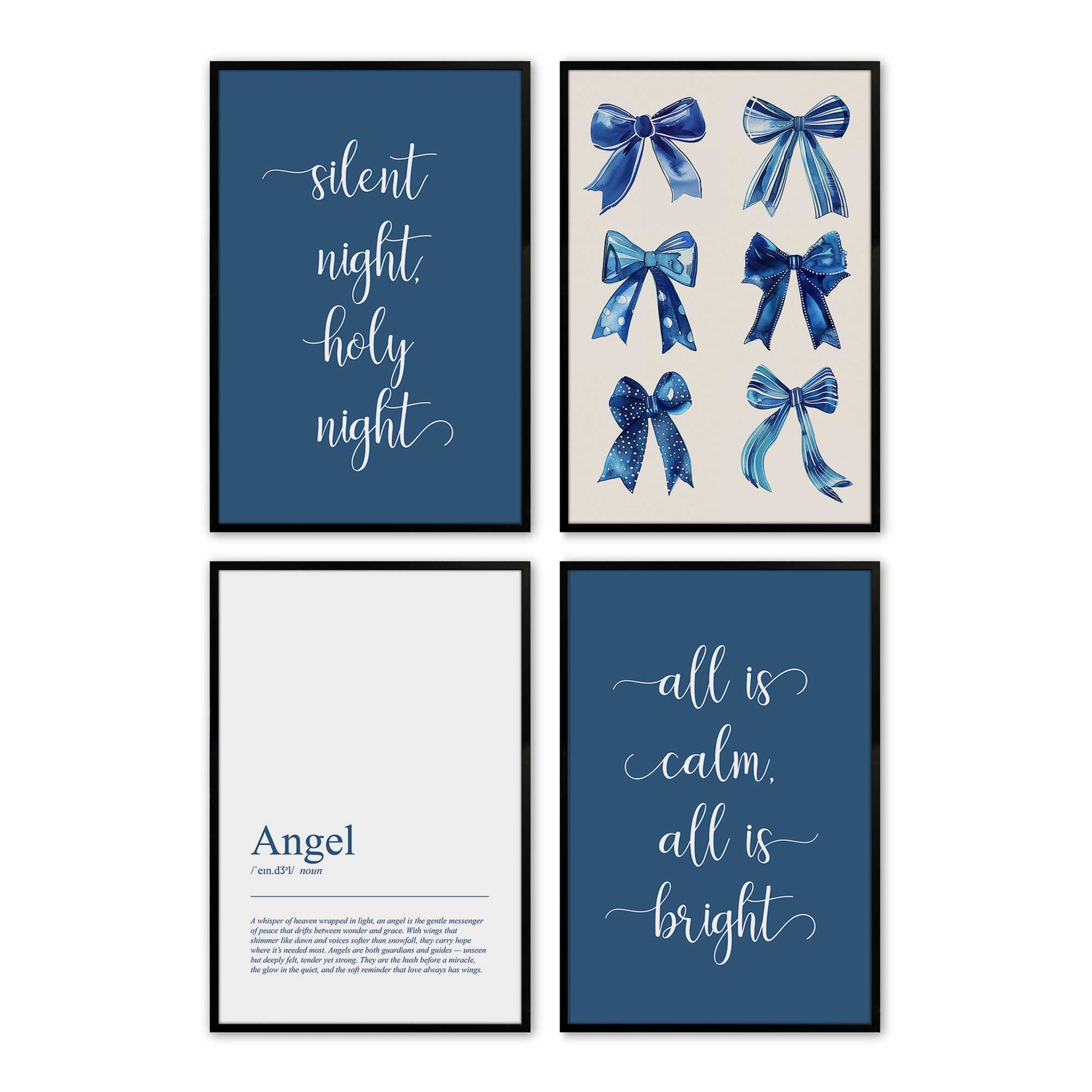 [Color:Satin Black], Picture of art in a Satin Black frame