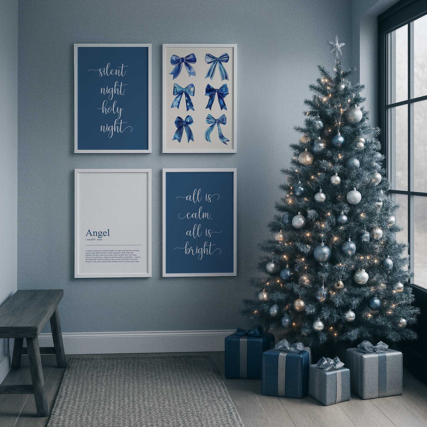 [Color:Polished Chrome], Picture of art in a Polished Chrome frame