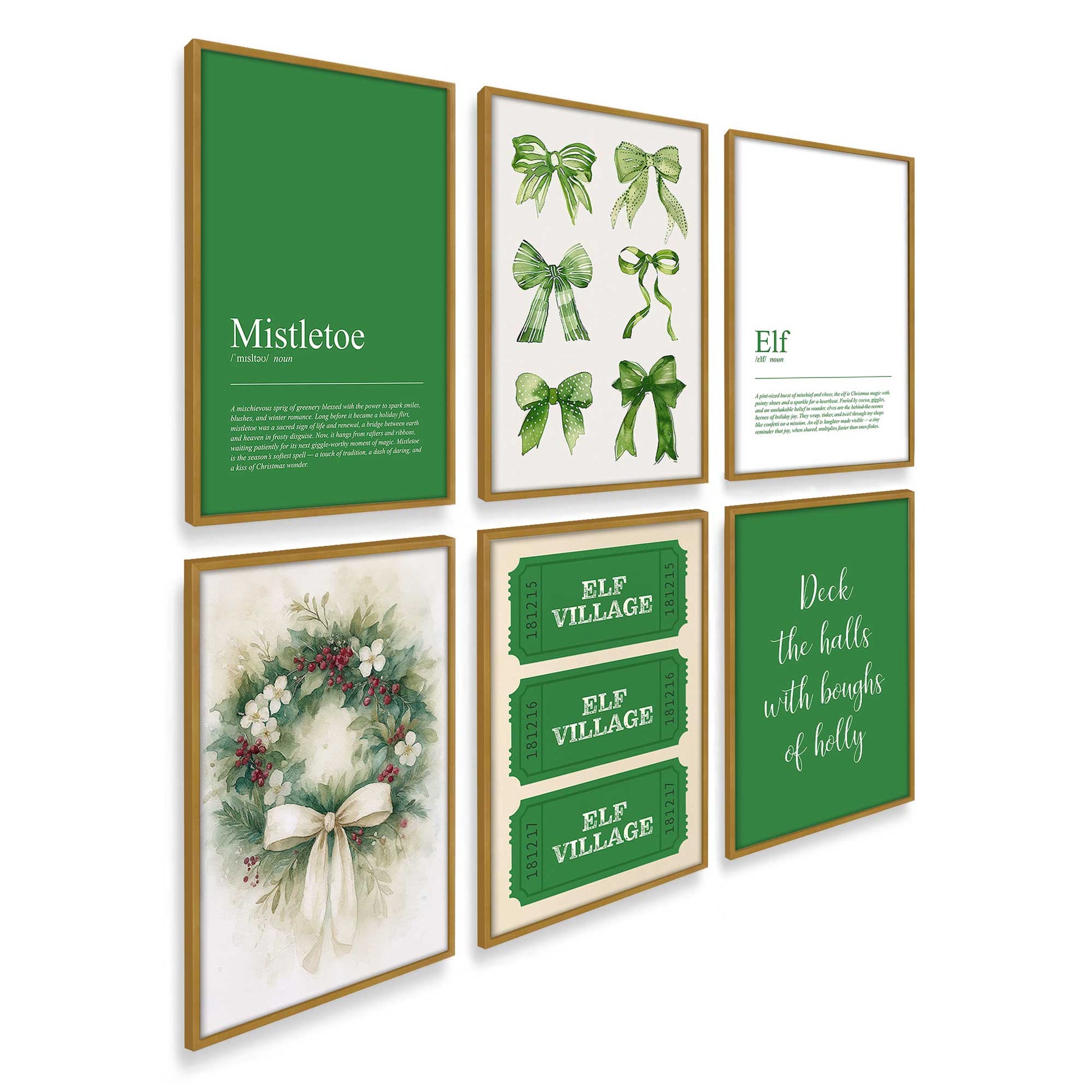 [Color:Polished Gold], Picture of art in a Polished Gold frame of the corner