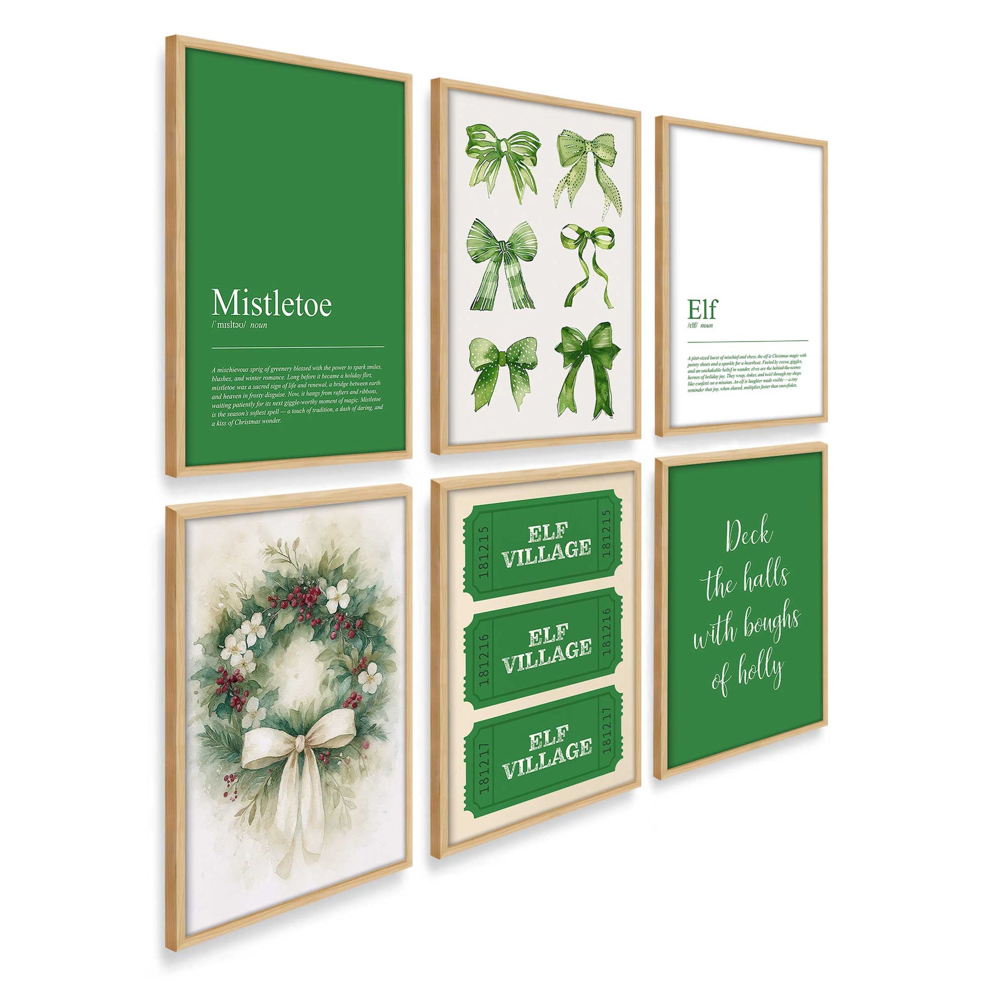 [Color:American Maple], Picture of art in an American Maple frame at an angle