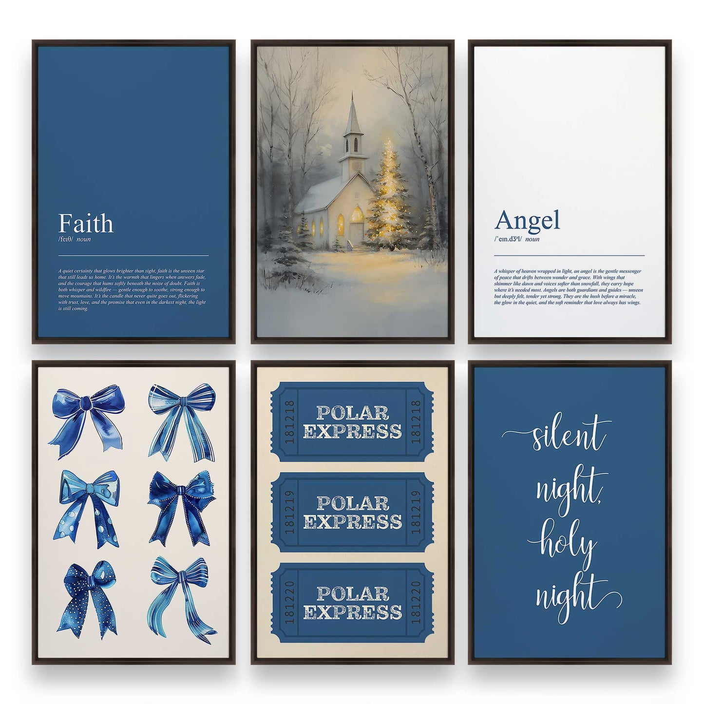 [Color:Espresso], Picture of art in an Espresso frame