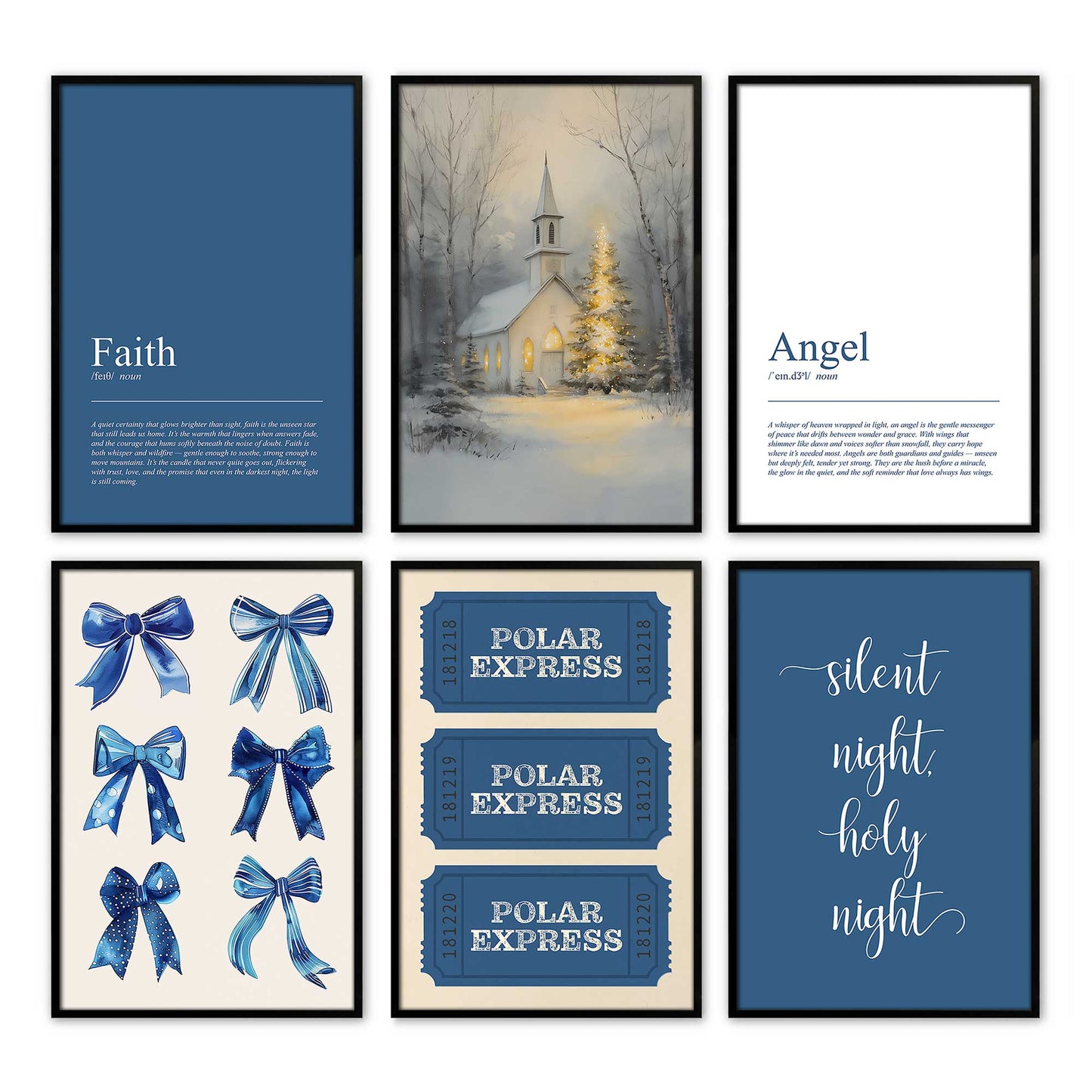 [Color:Satin Black], Picture of art in a Satin Black frame