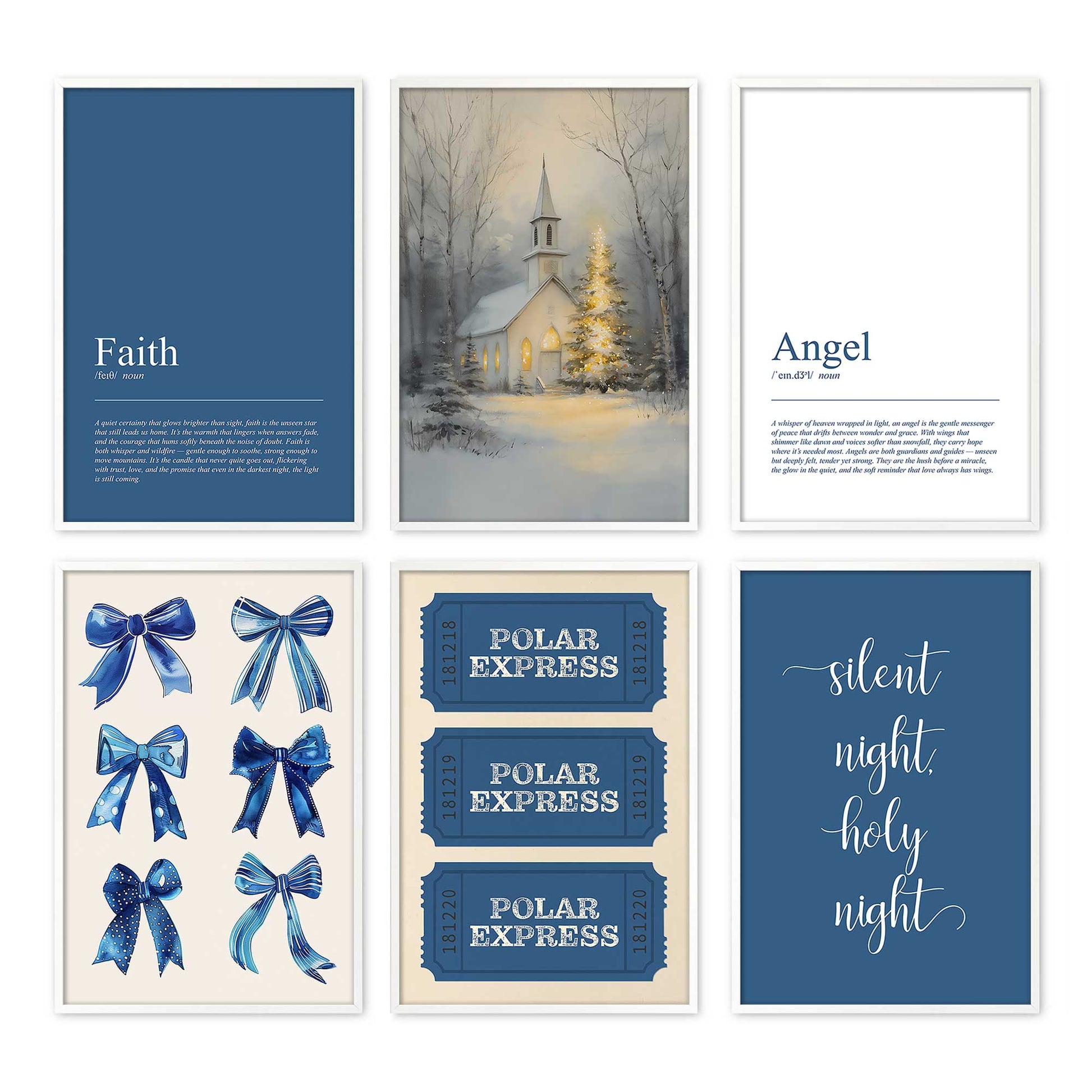 [Color:Opaque White], Picture of art in an Opaque White frame