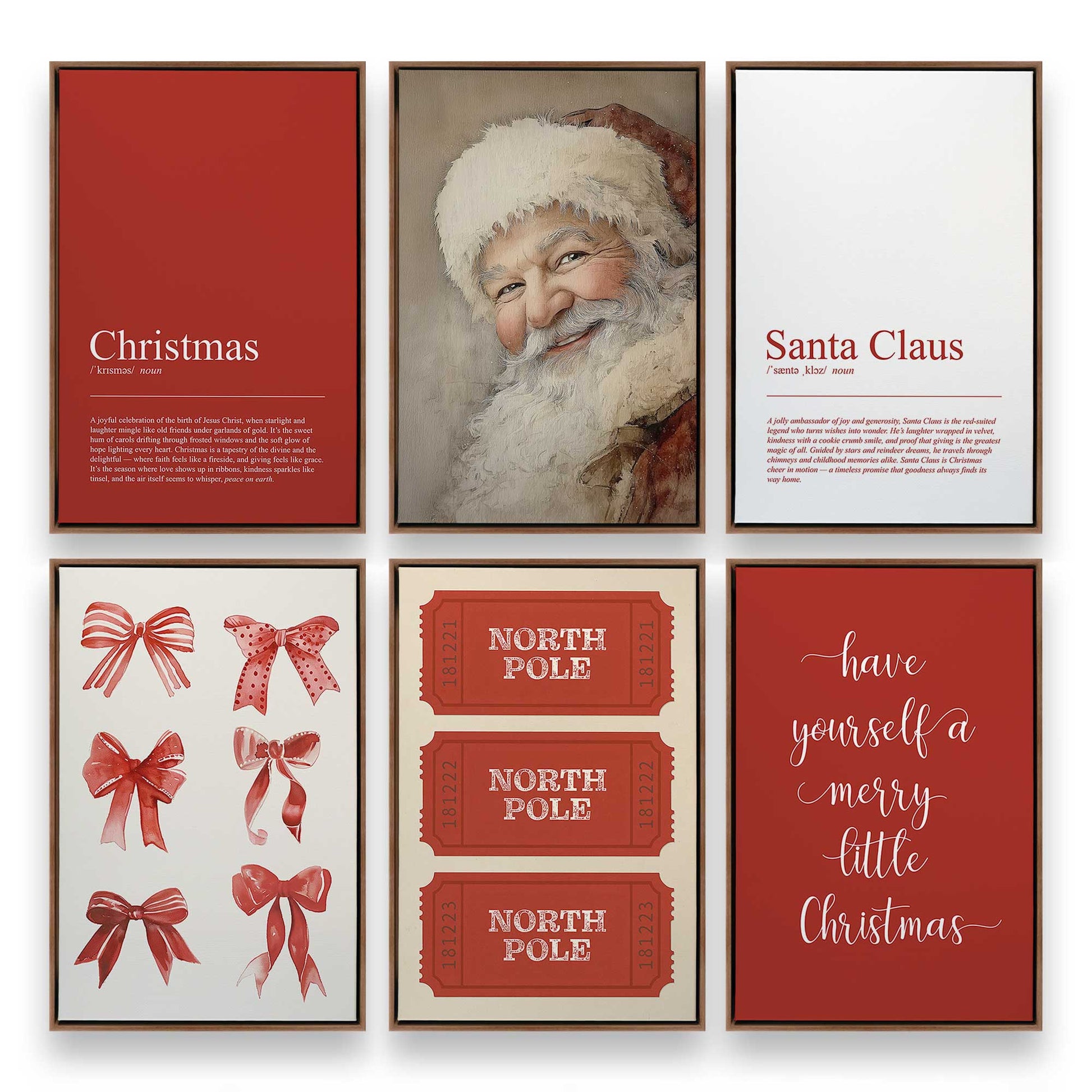 [Color:Walnut], Picture of art in a Walnut frame