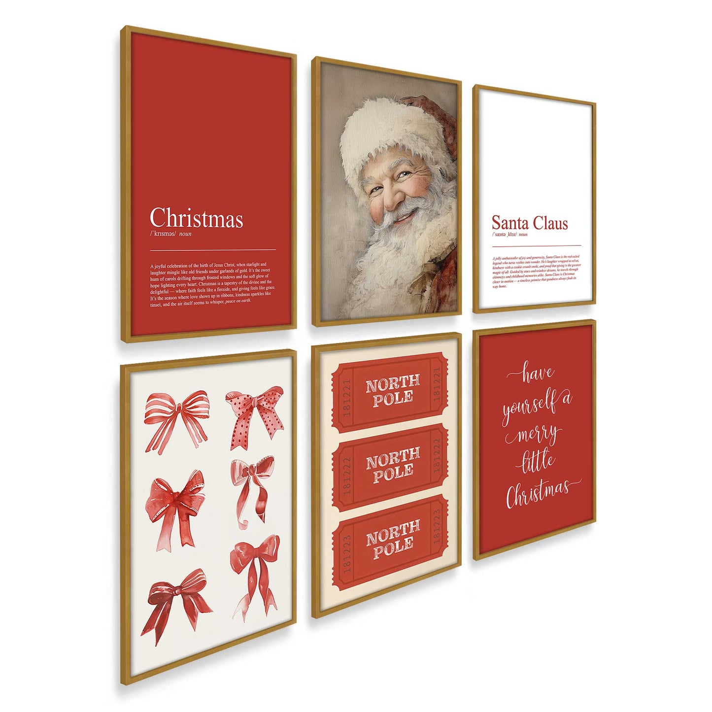 [Color:Polished Gold], Picture of art in a Polished Gold frame of the corner