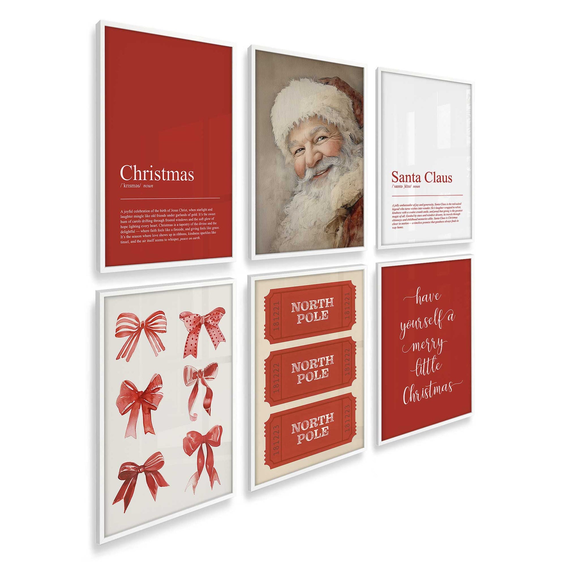 [Color:Opaque White], Picture of art in an Opaque White frame at an angle