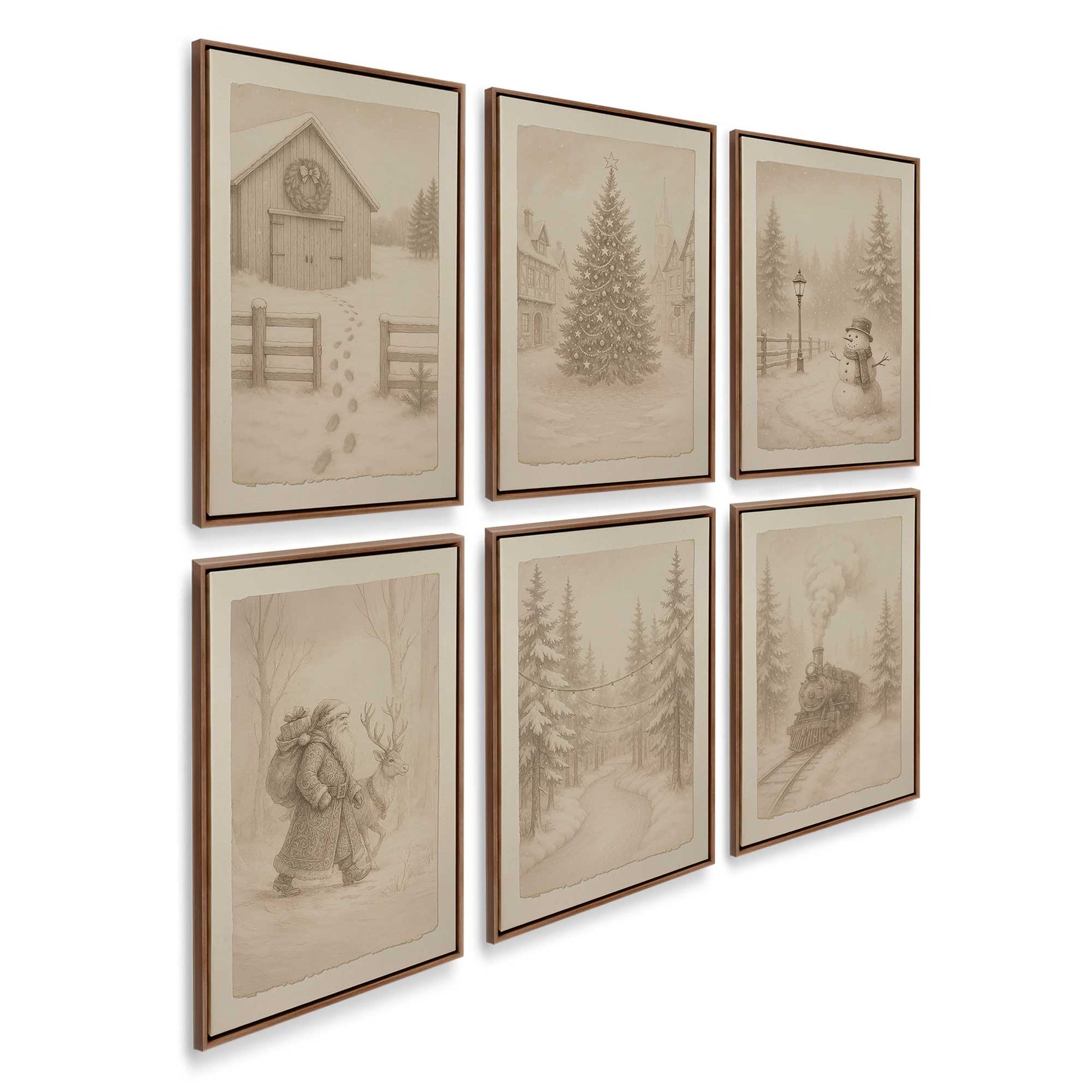 [Color:Walnut], Picture of the corner of the art