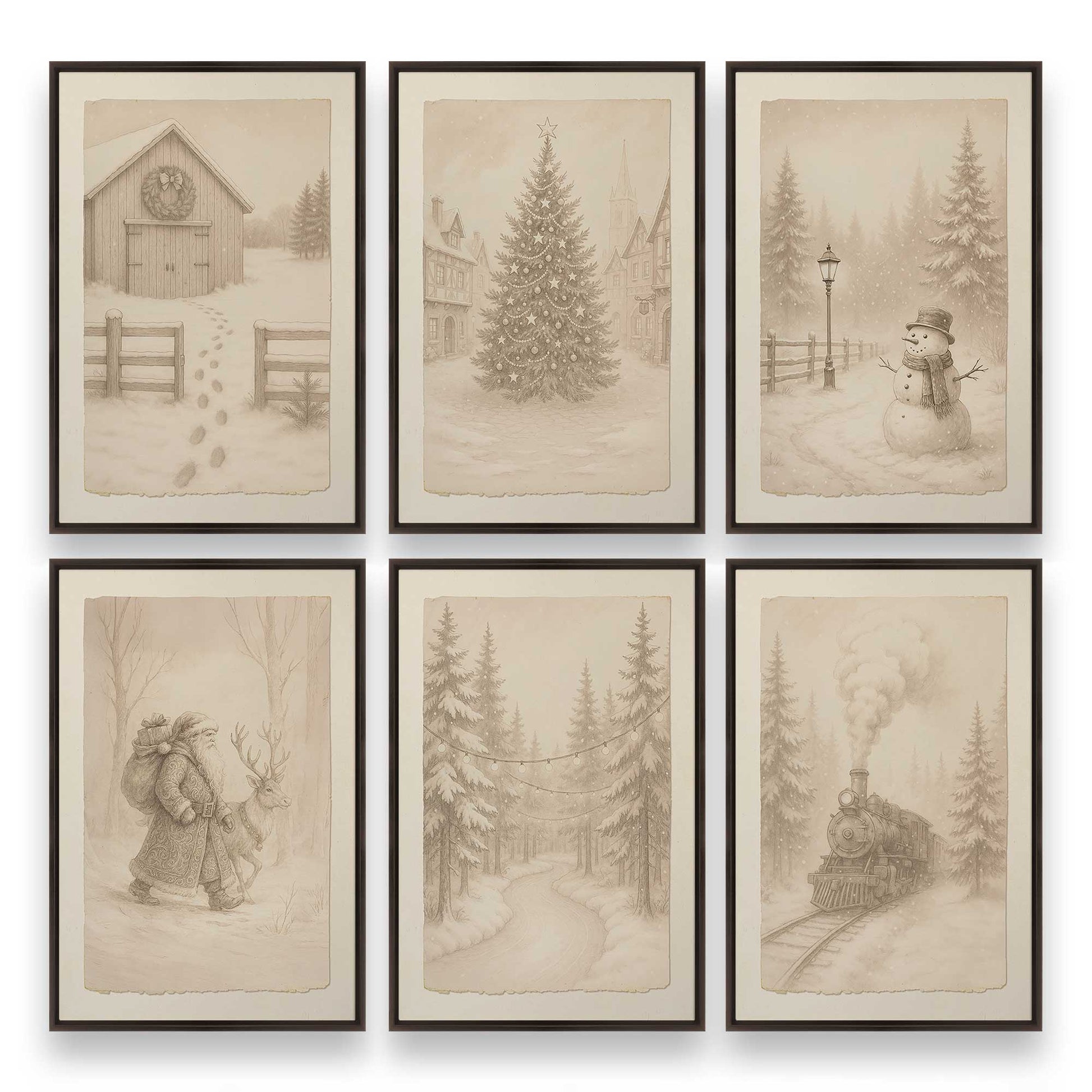 [Color:Espresso], Picture of art in an Espresso frame