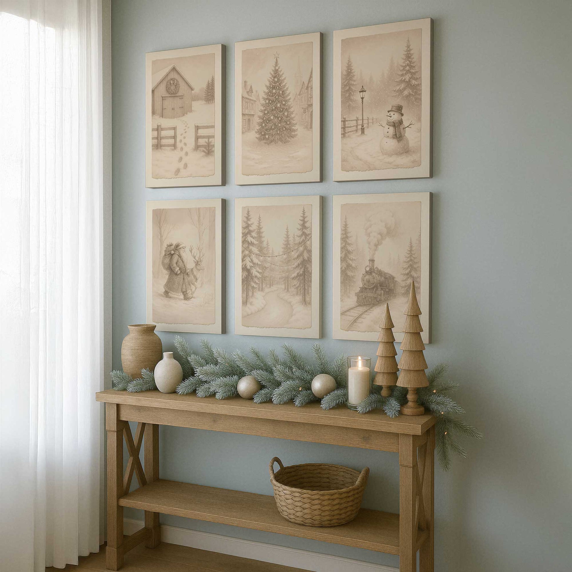 [Color:Satin Black], Picture of art in a Satin Black frame