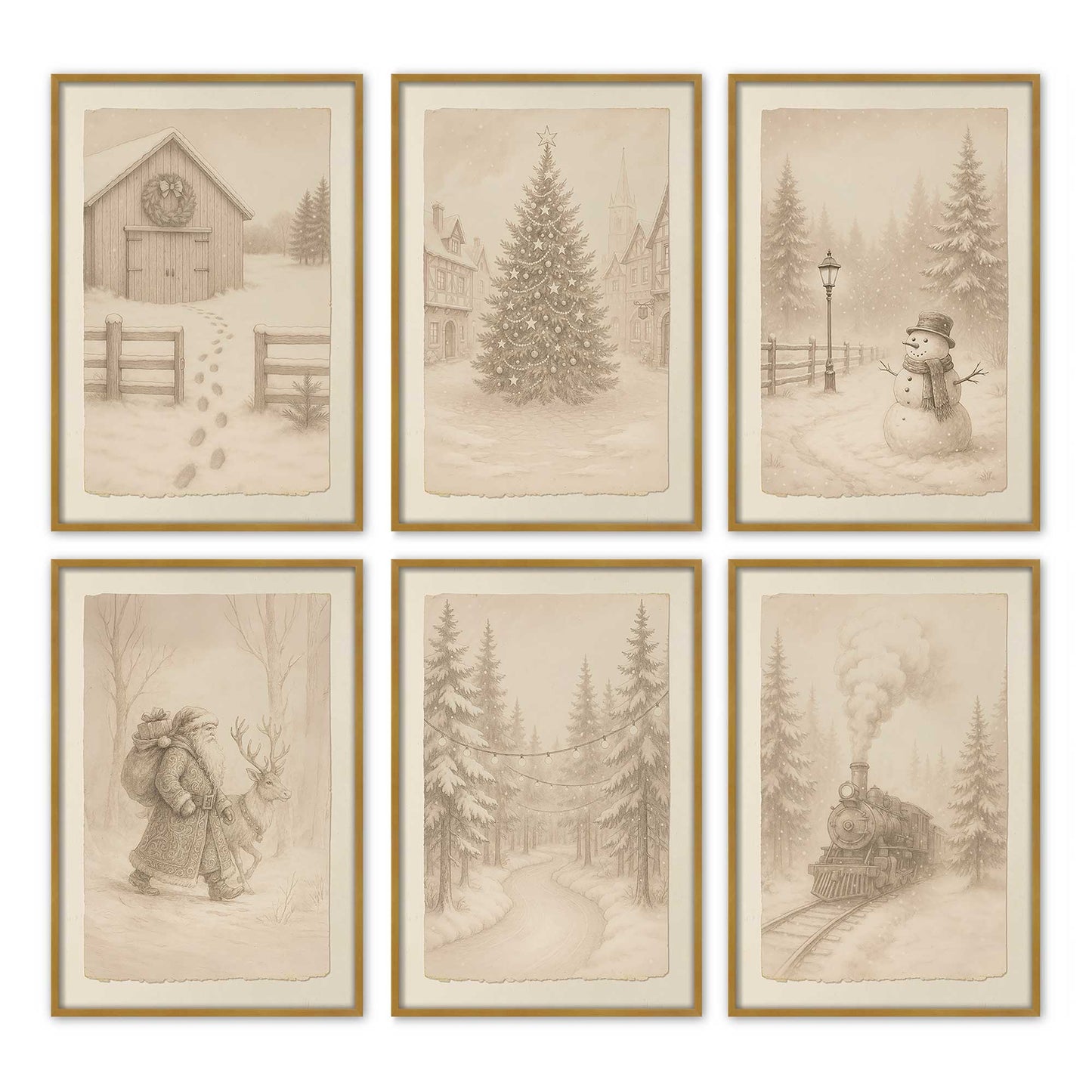 [Color:Polished Gold], Picture of art in a Polished Gold frame