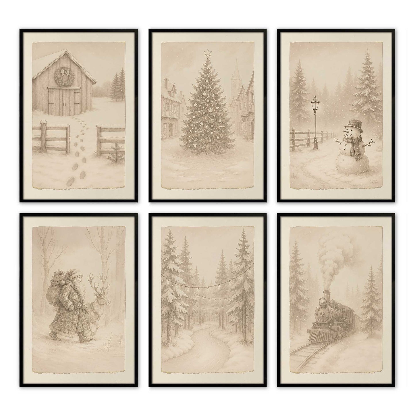 [Color:Satin Black], Picture of art in a Satin Black frame