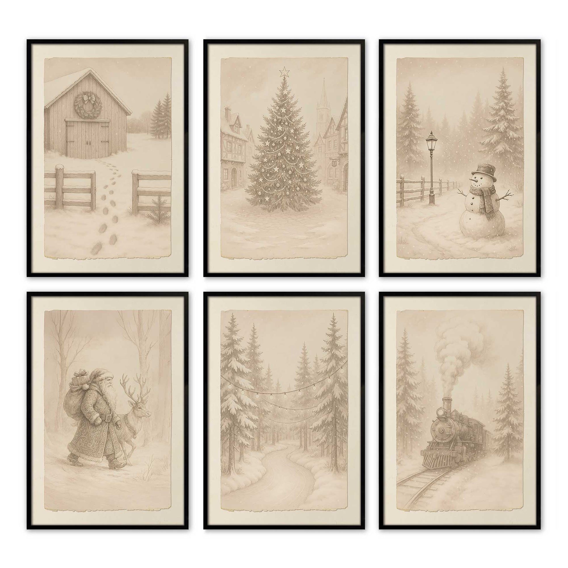 [Color:Satin Black], Picture of art in a Satin Black frame