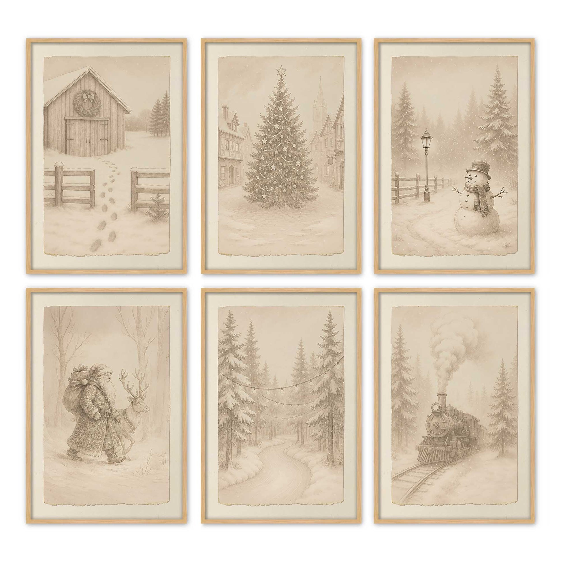 [Color:American Maple], Picture of art in an American Maple frame