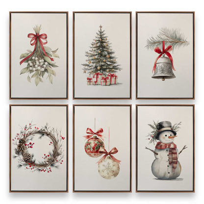 [Color:Walnut], Picture of art in a Walnut frame