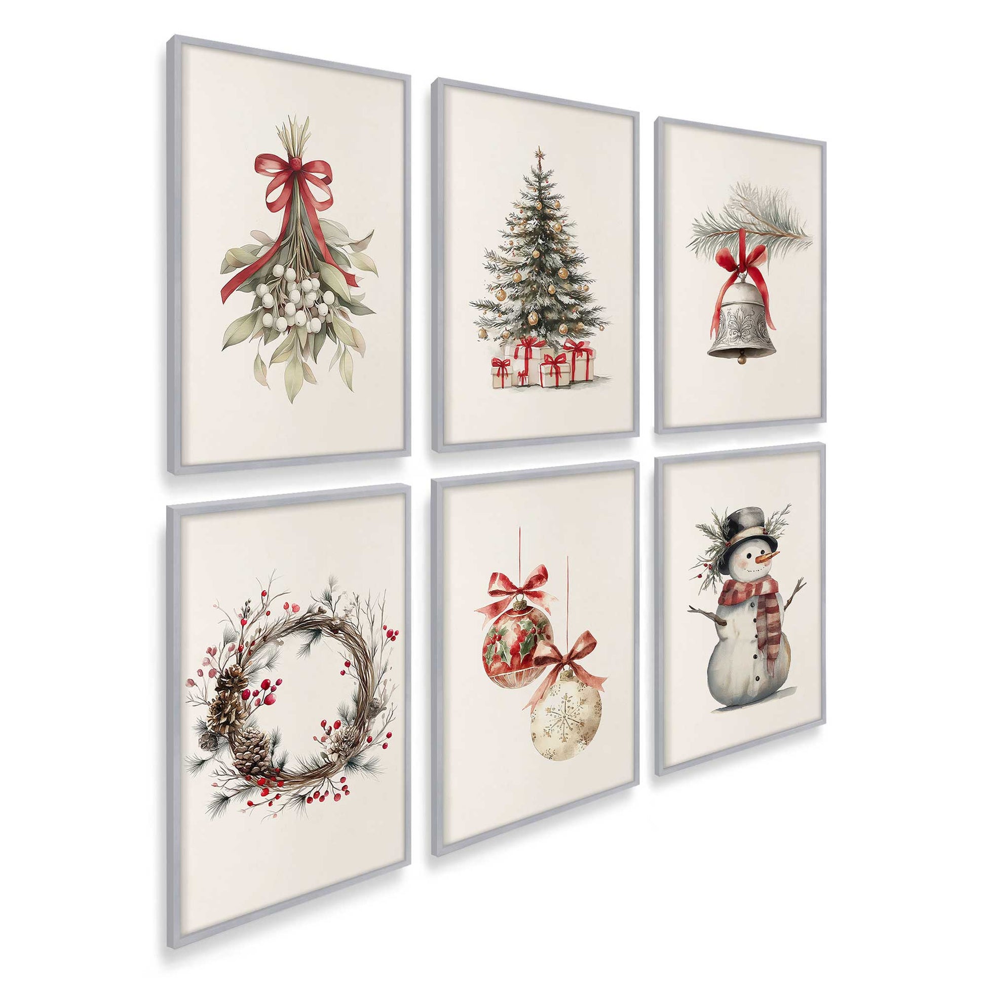 [Color:Polished Chrome], Picture of art in a Polished Chrome frame of the corner