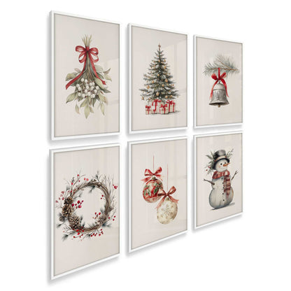 [Color:Opaque White], Picture of art in an Opaque White frame at an angle