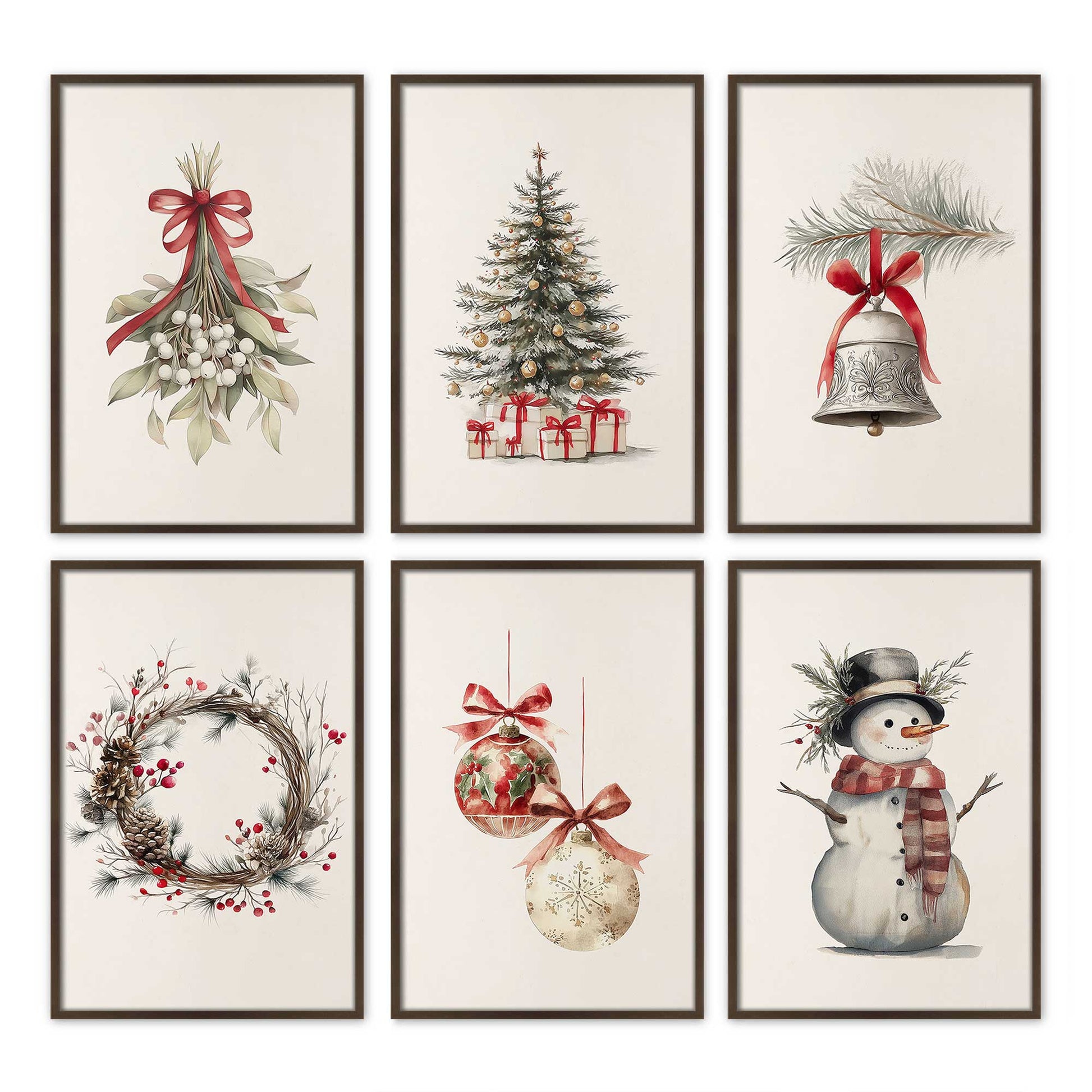 [Color:Belvinder Brown], Picture of art in a Belvinder Brown frame