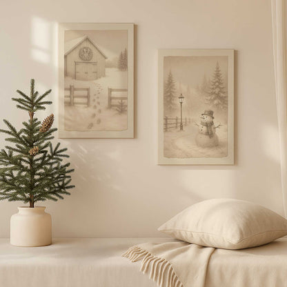 [Color:Walnut], Picture of art in a Walnut frame