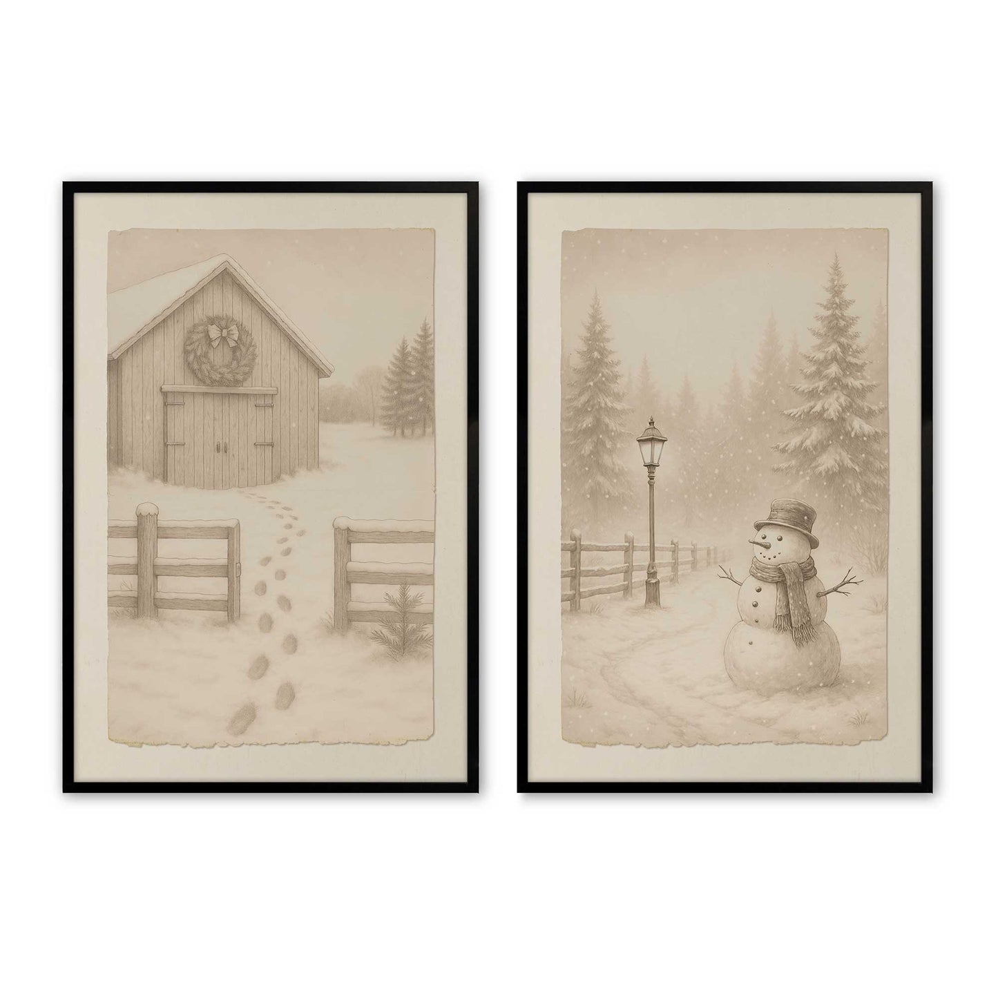 [Color:Satin Black], Picture of art in a Satin Black frame