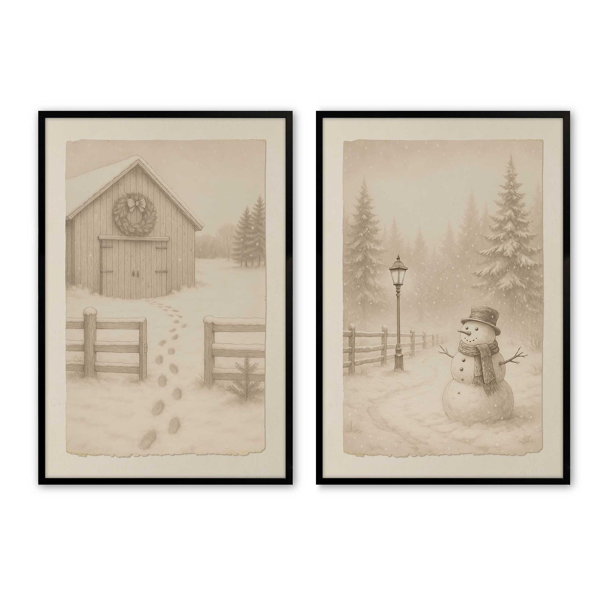 [Color:Satin Black], Picture of art in a Satin Black frame