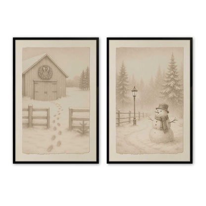 [Color:Satin Black], Picture of art in a Satin Black frame