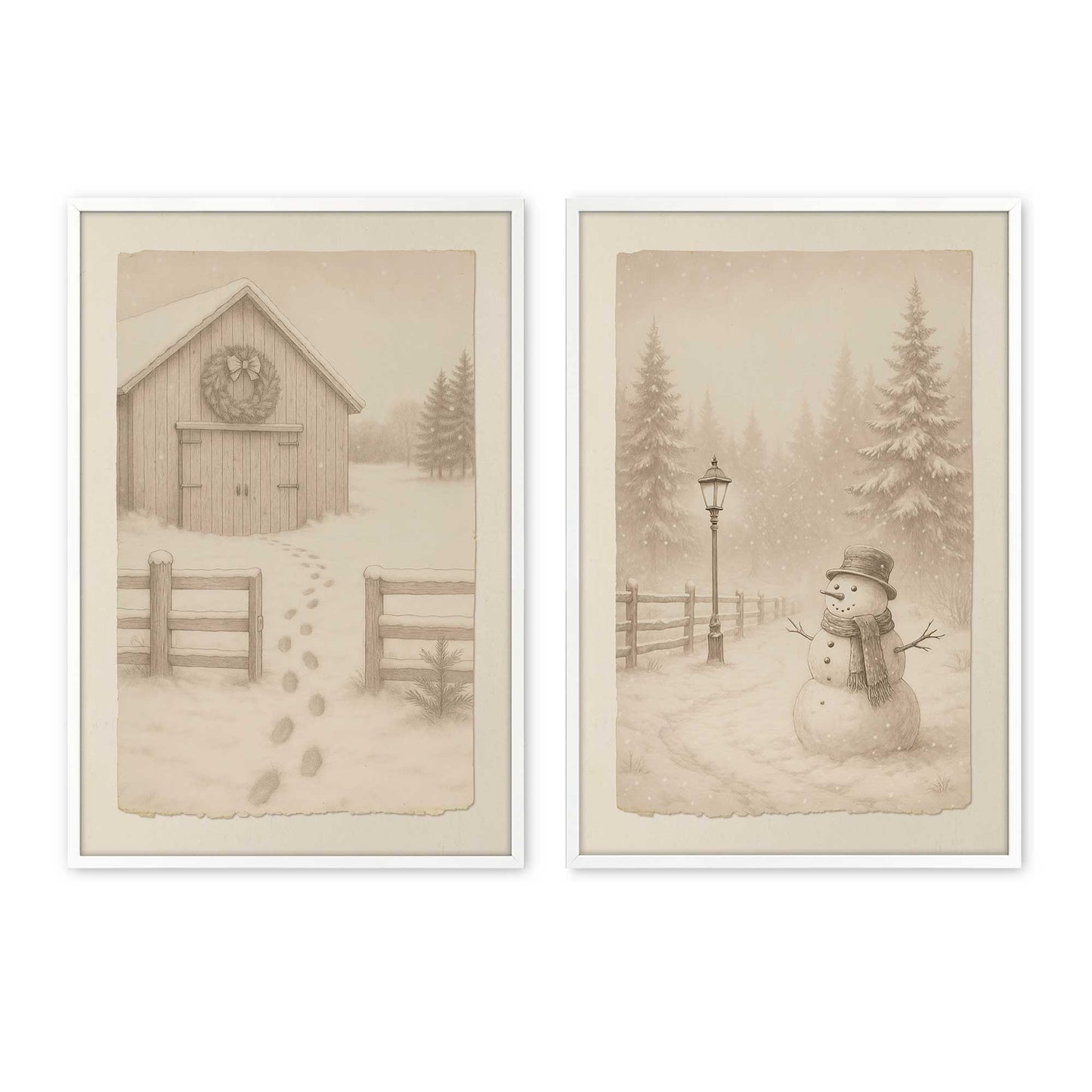 [Color:Opaque White], Picture of art in a Opaque White frame