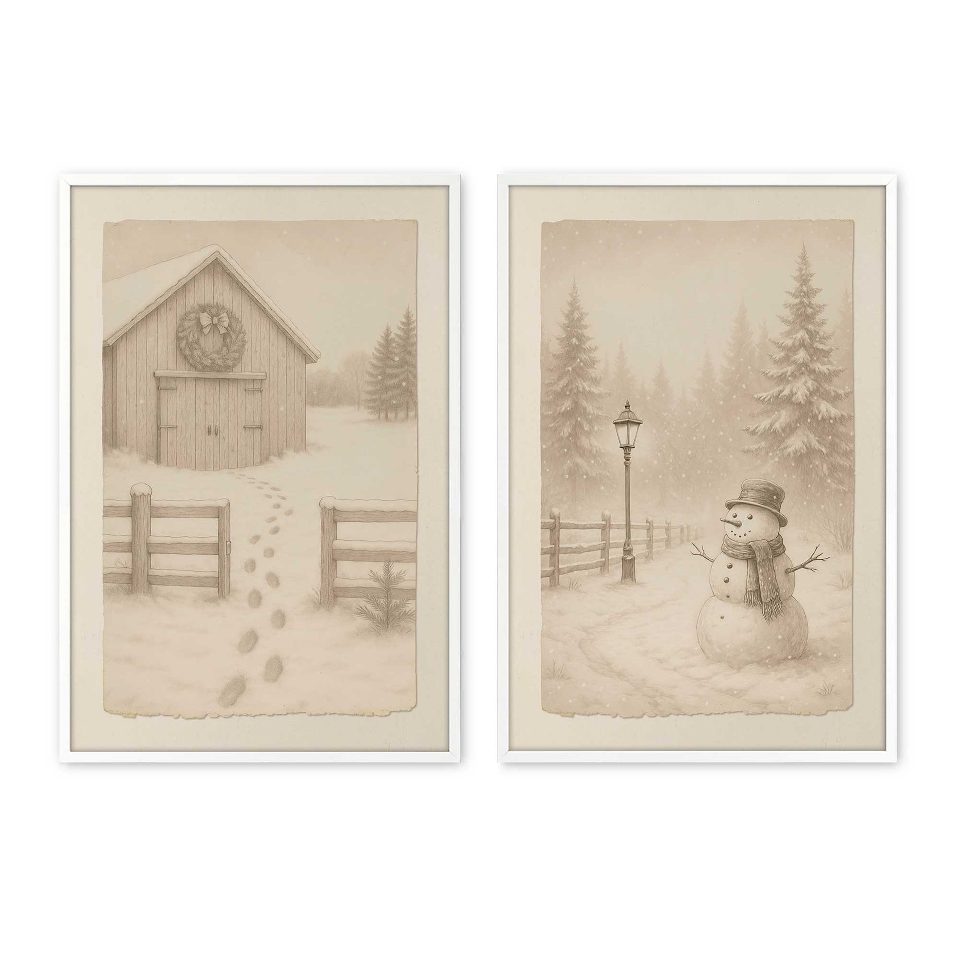 [Color:Opaque White], Picture of art in a Opaque White frame