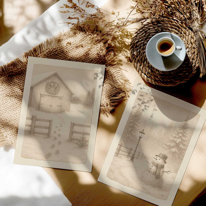 [color:Rolled Print], Picture in a room