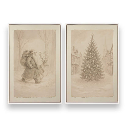 [Color:Opaque White], Picture of art in a White frame