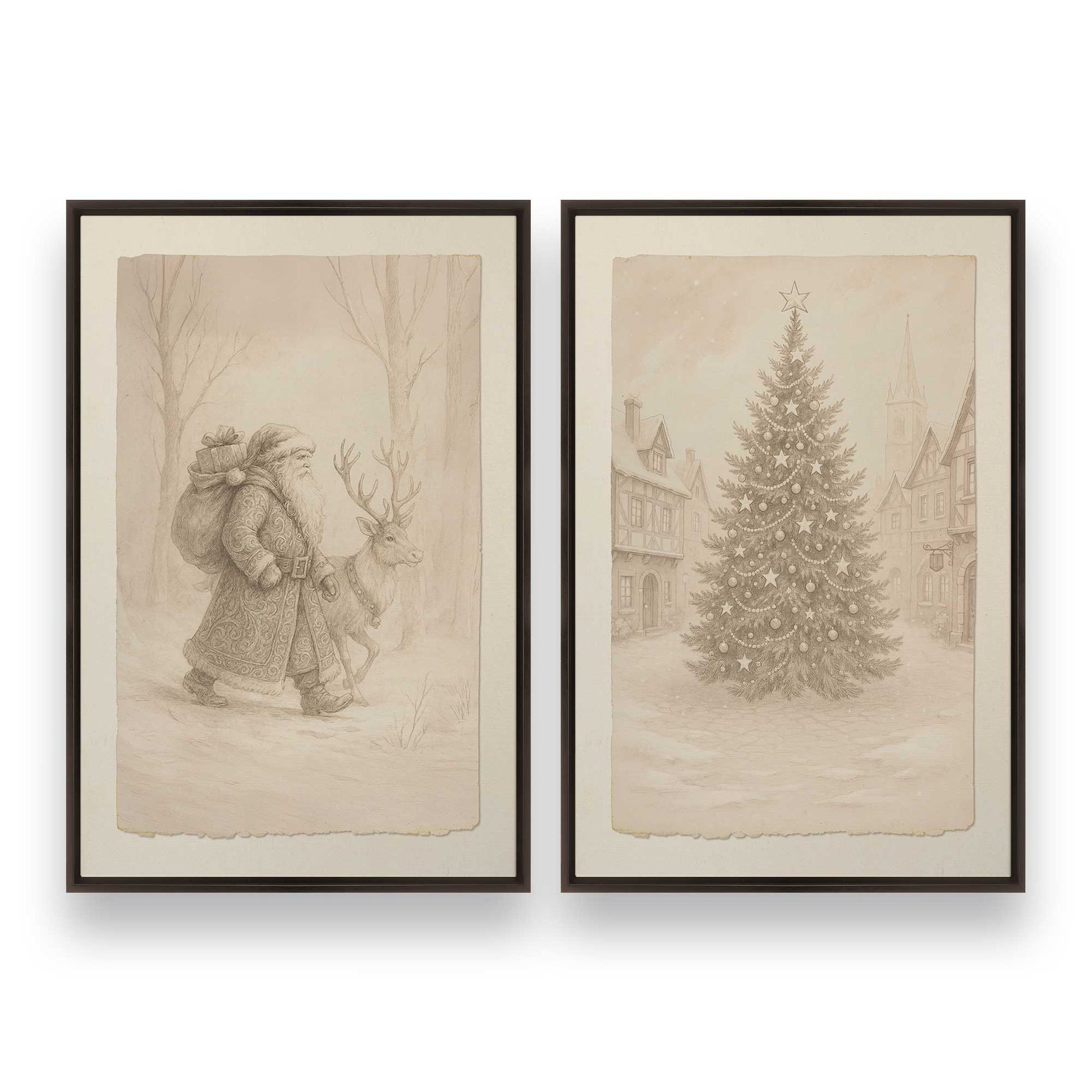 [Color:Espresso], Picture of art in a Espresso frame