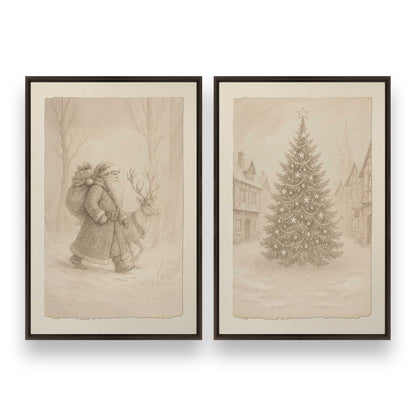 [Color:Espresso], Picture of art in a Espresso frame