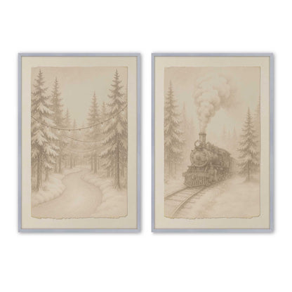 [Color:Polished Chrome], Picture of art in a Polished Chrome frame