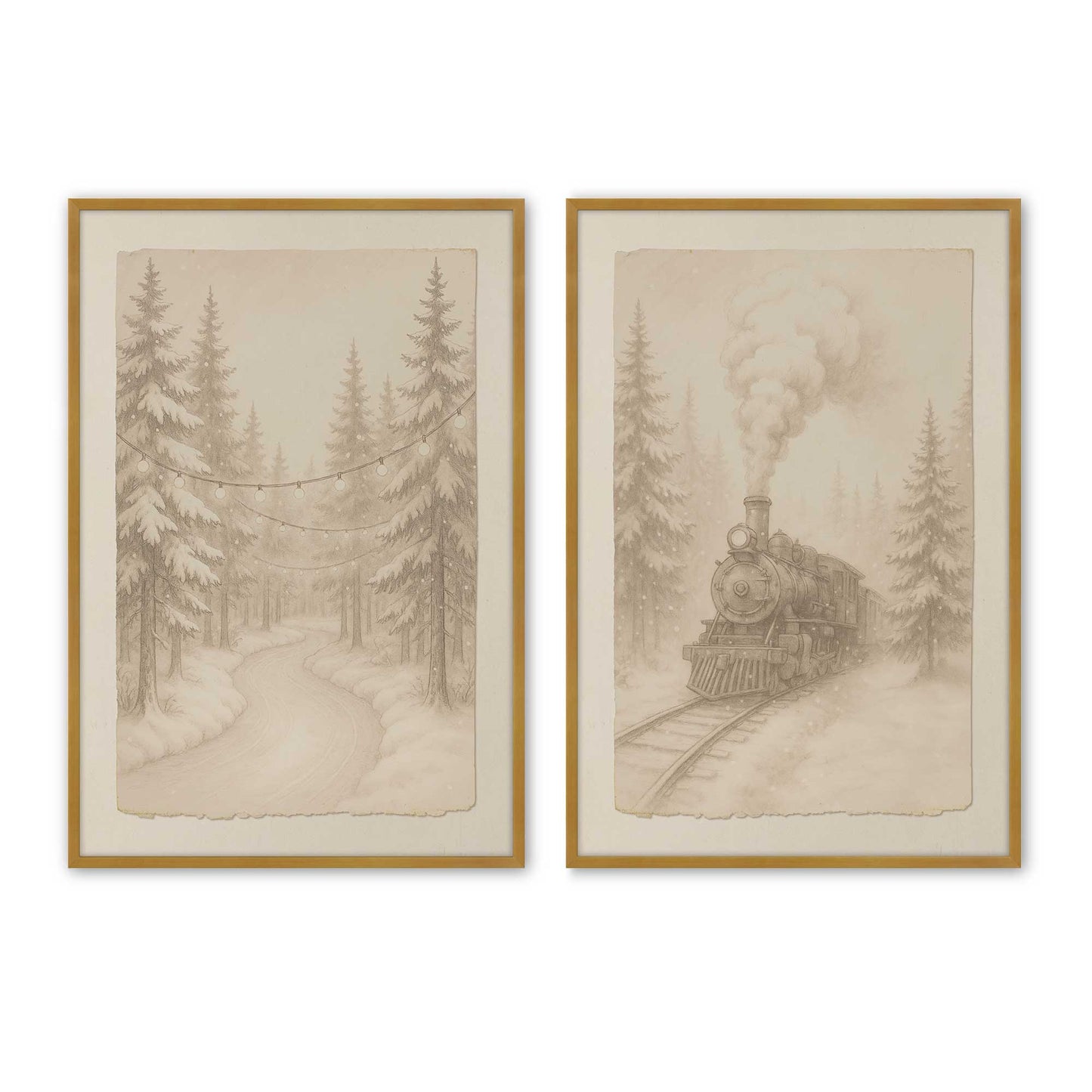 [Color:Polished Gold], Picture of art in a Polished Gold frame