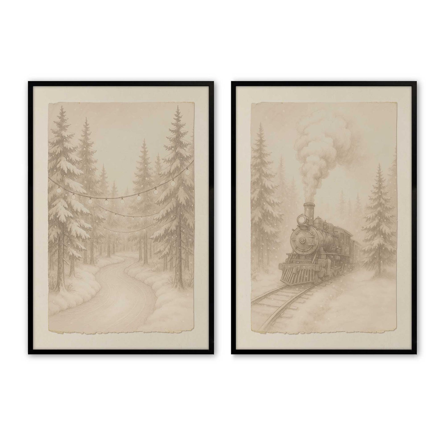 [Color:Satin Black], Picture of art in a Satin Black frame