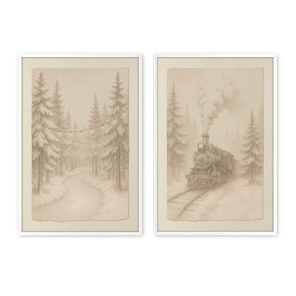 [Color:Opaque White], Picture of art in a Opaque White frame